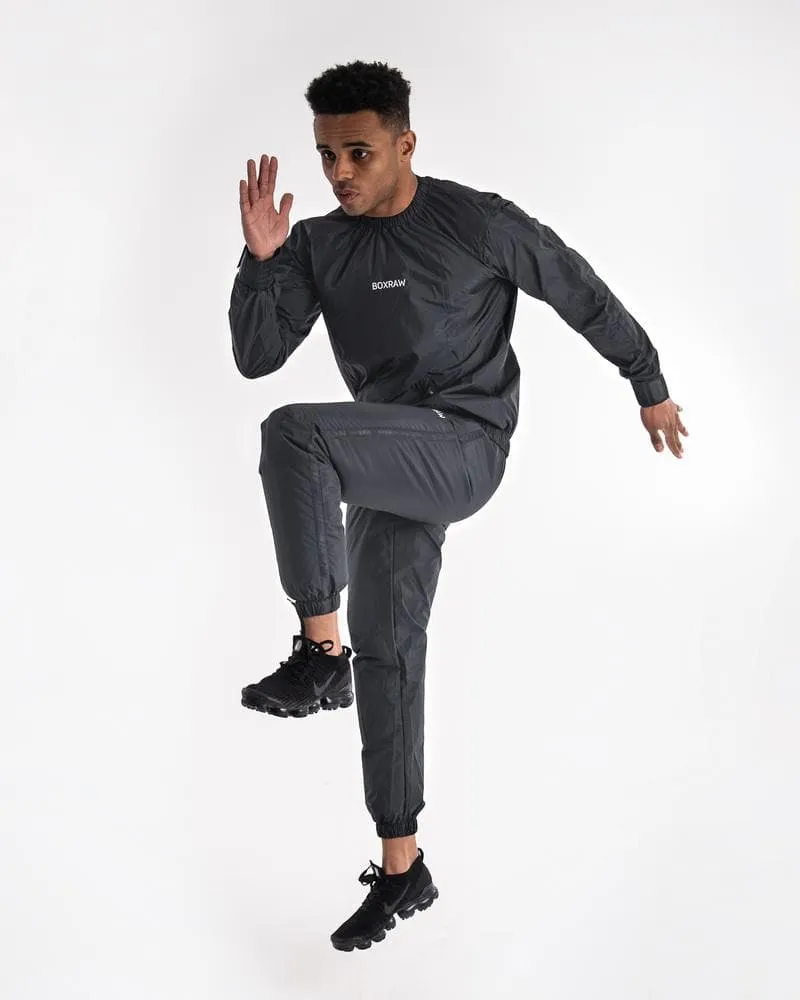 HAGLER SAUNA SUIT - CHARCOAL