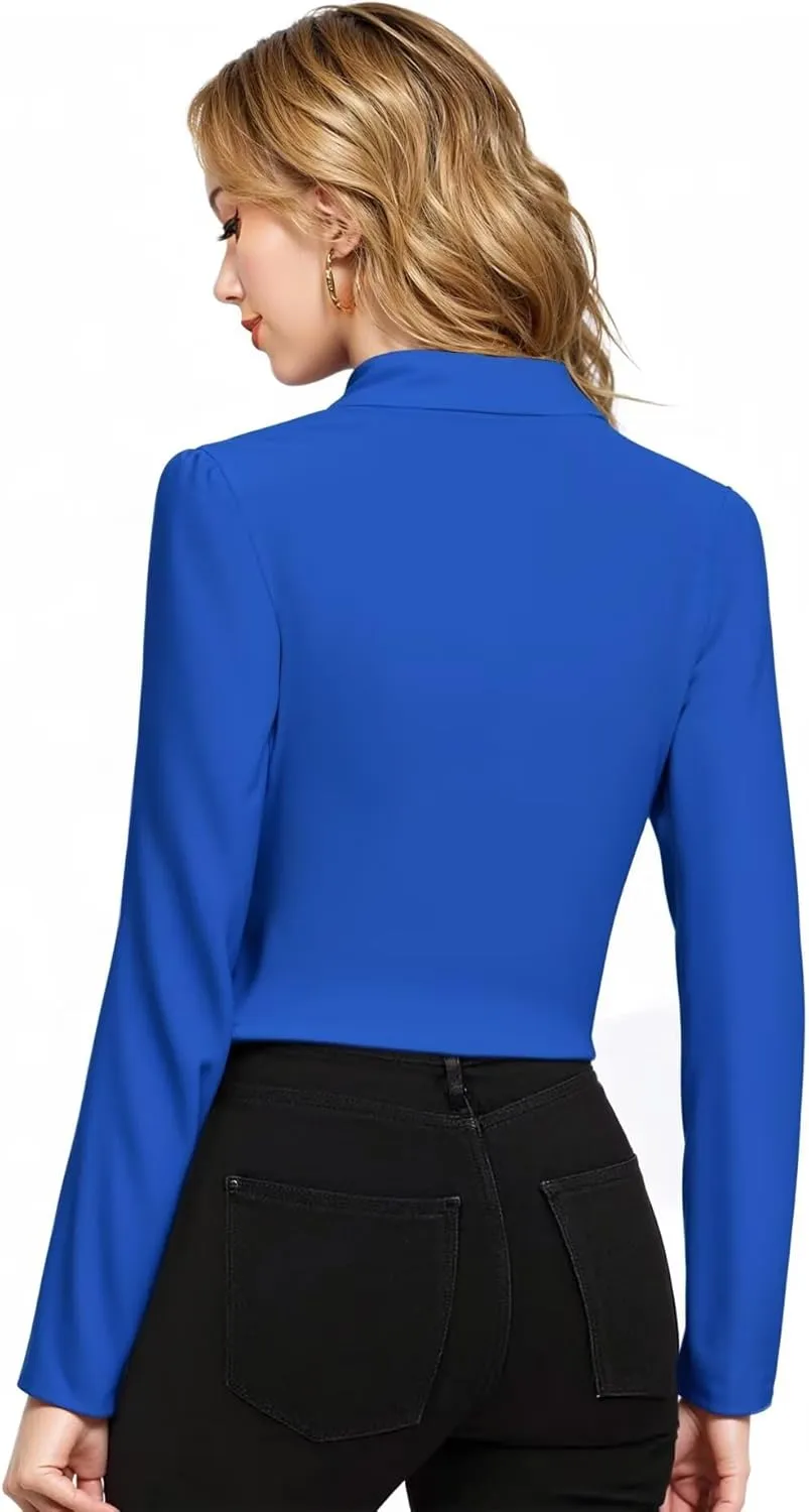 Hybrid & Company Womens Blazer Cropped Ponte Fabric Open Front Zipper Dress Jacket Casual Slim Jacket