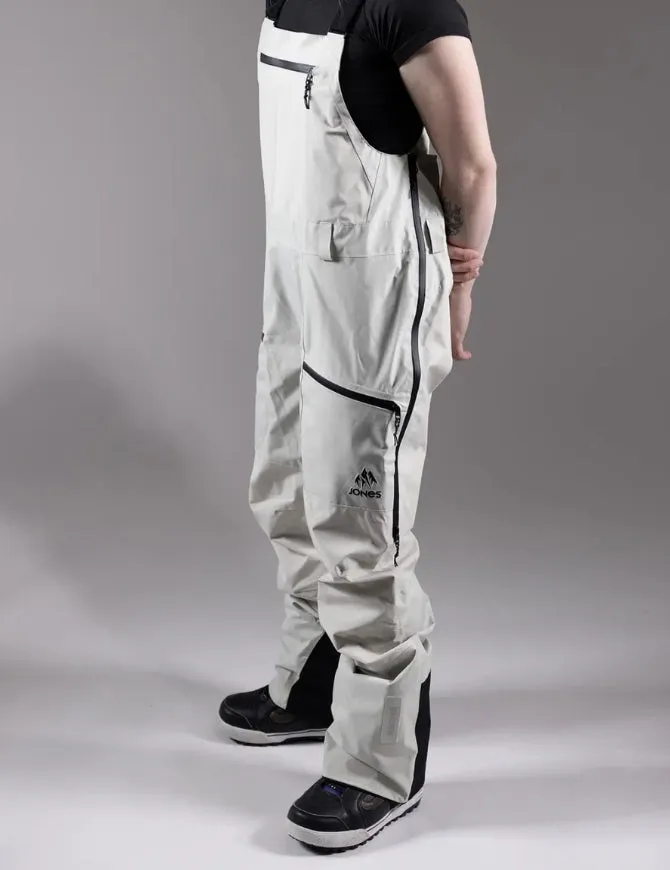 Jones Women's Mtn Surf Bib Pant 2025 | Smoke Grey