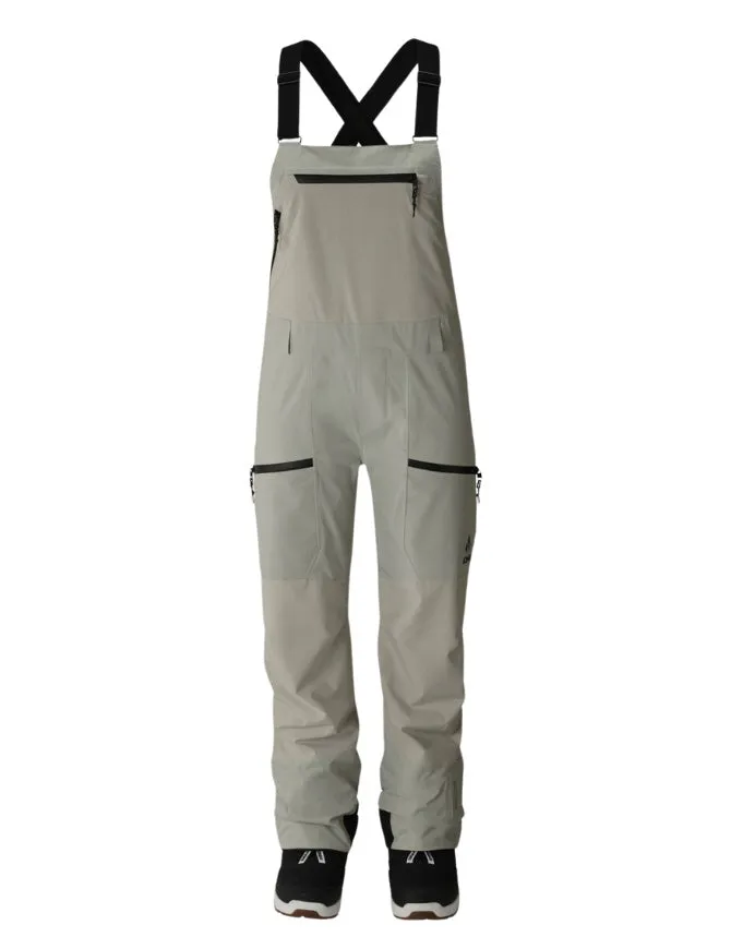 Jones Women's Mtn Surf Bib Pant 2025 | Smoke Grey