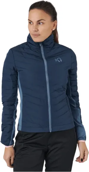 Kari Traa Eva Women's Lightweigh Down Jacket, Water-Resistant Down Sweater, Secure Hand Pockets, Front Zip Design