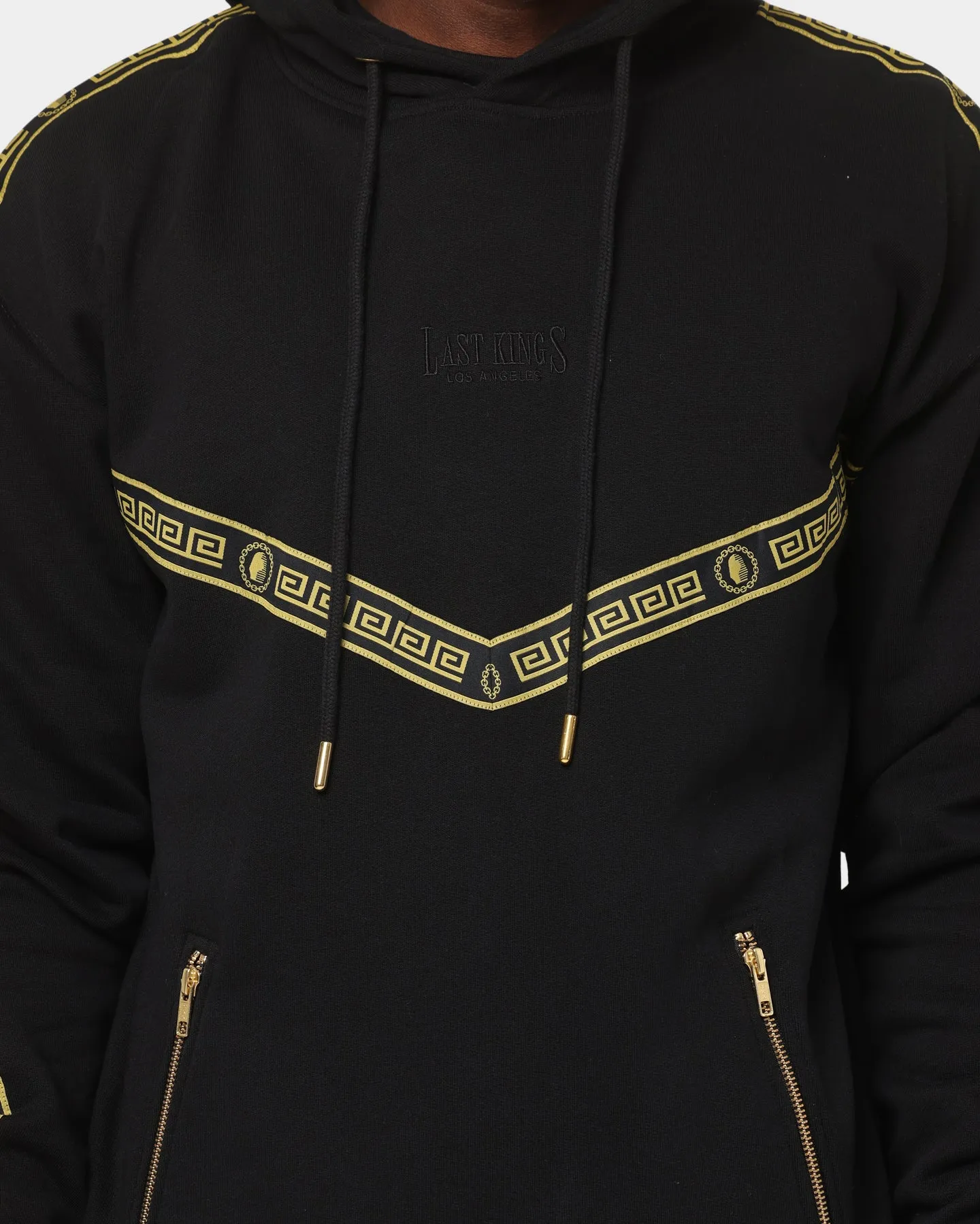 Last Kings Tut Taped Hoodie Black