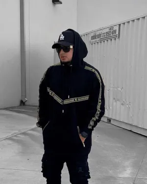 Last Kings Tut Taped Hoodie Black