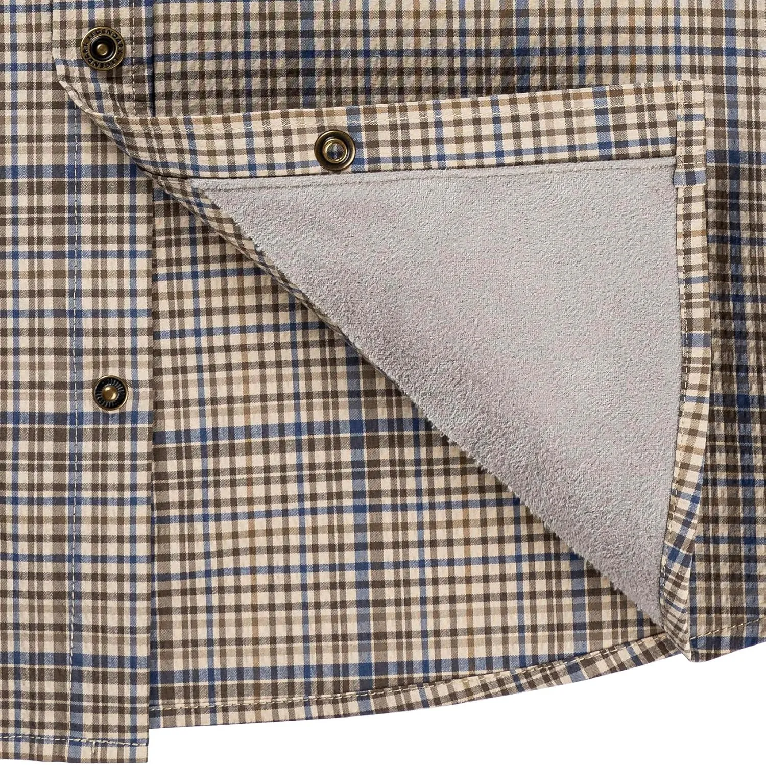 Legendary Whitetails Men's Stretch Woven Plaid UPF 30  Uv Moisture Wicking Short Sleeve Shirt