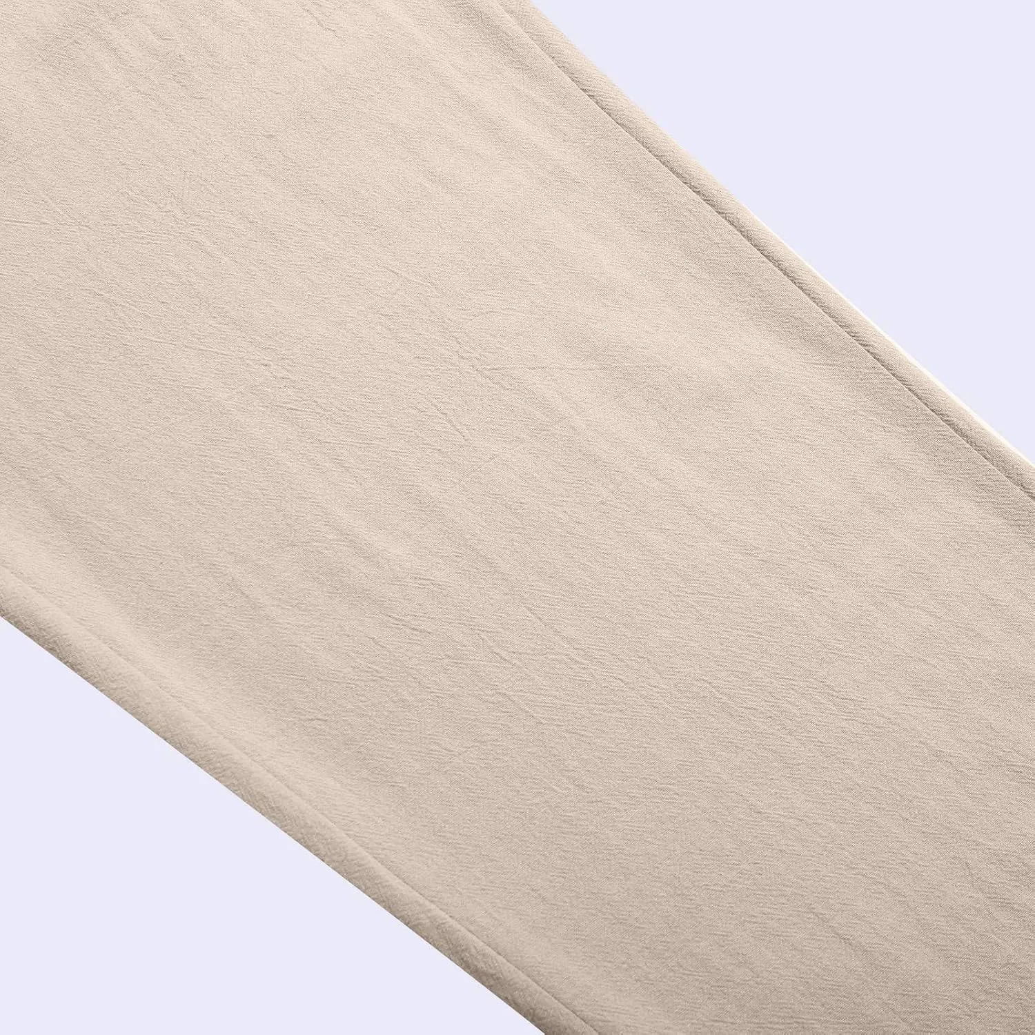 Linen Pants Women Loose Fit Summer Casual Solid Color Boho Plus Size High Waist Linen Pants Cotton Comfy Lounge Trousers