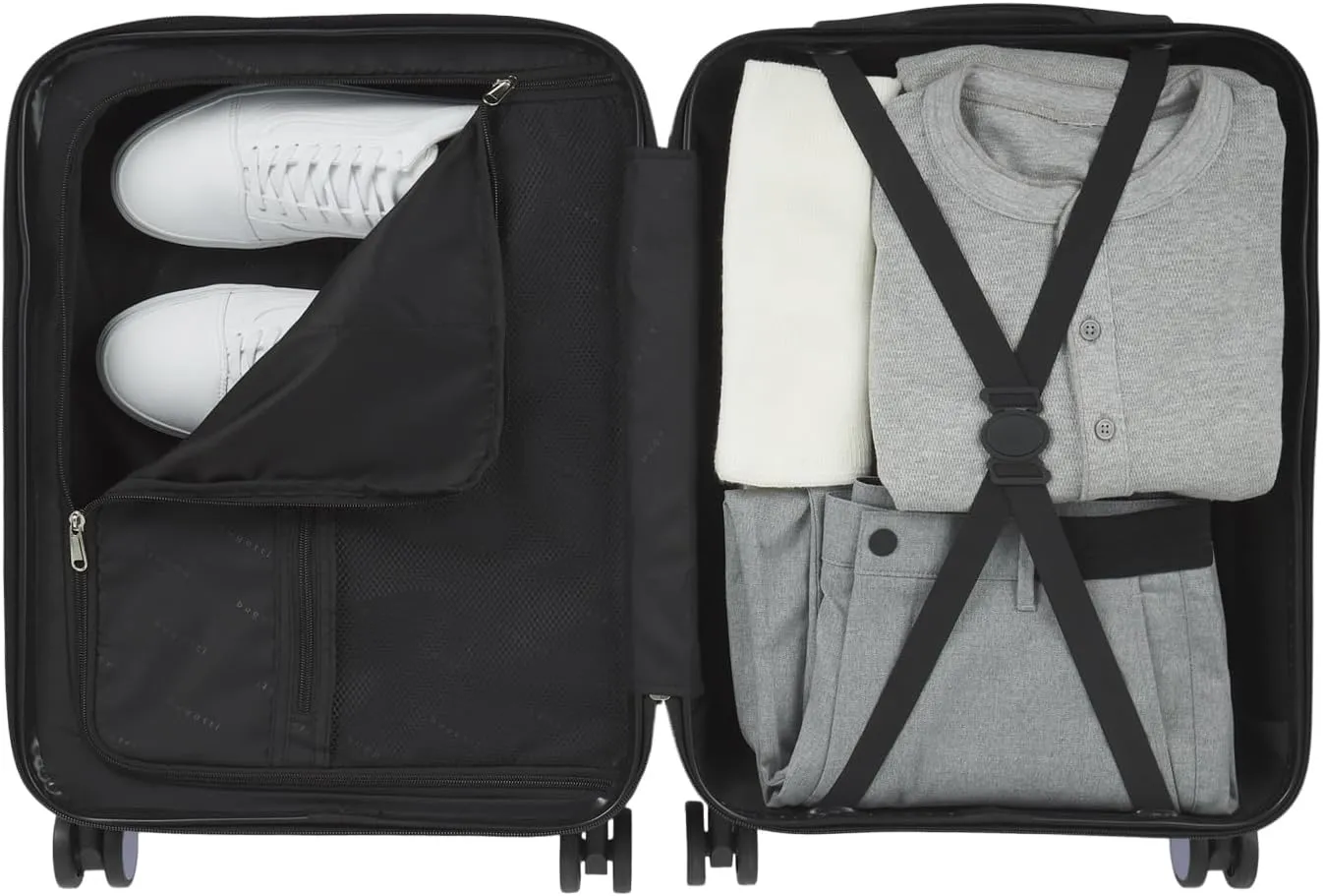 Lisbon 2-Piece Luggage Set (Lilac)