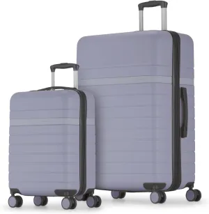 Lisbon 2-Piece Luggage Set (Lilac)