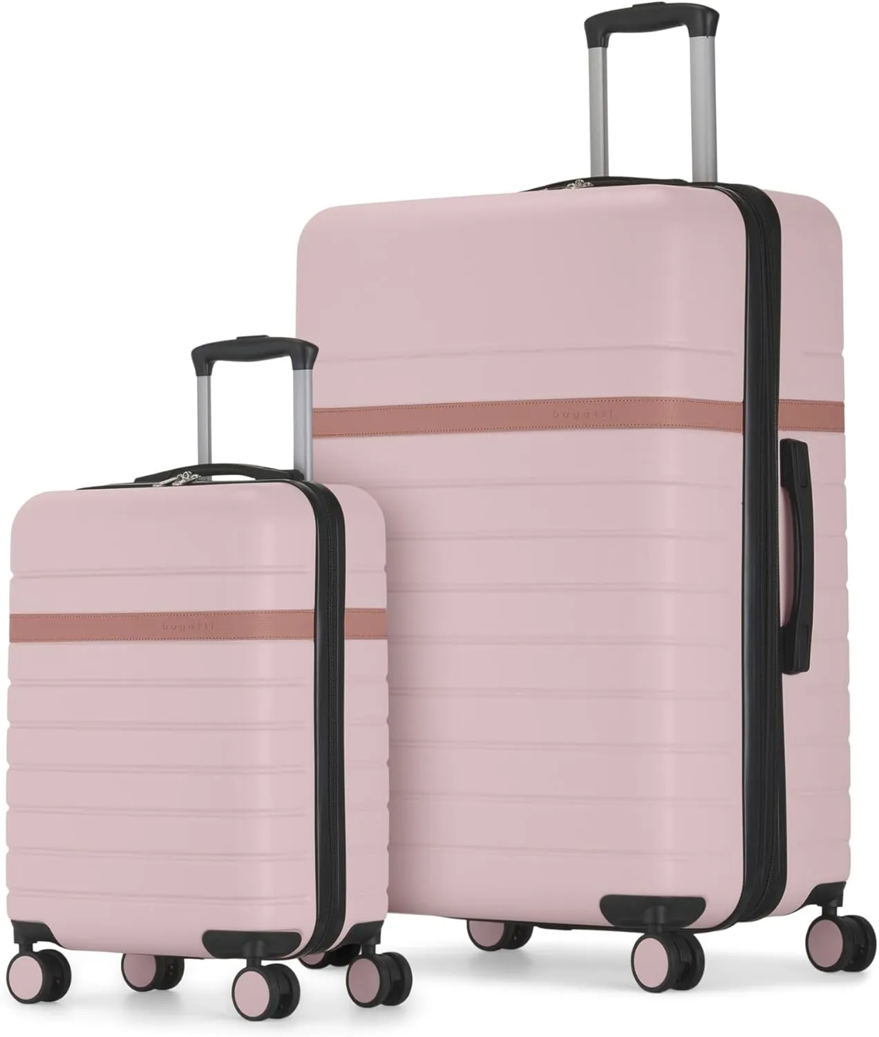 Lisbon 2-Piece Luggage Set (Pink)