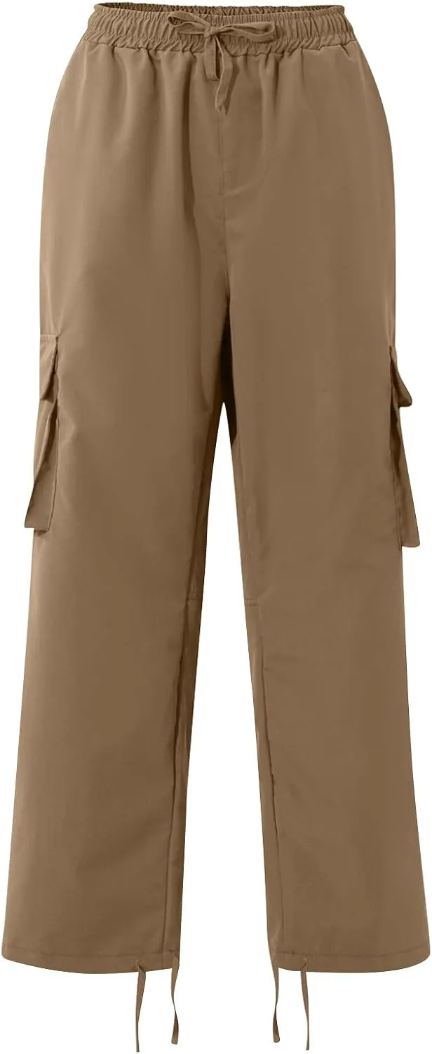 Mens Cargo Pants Lightweight Outdoor Comfort Fishing Work Pants Stretch Travel Regular Ripstop Camping Hiking Pants