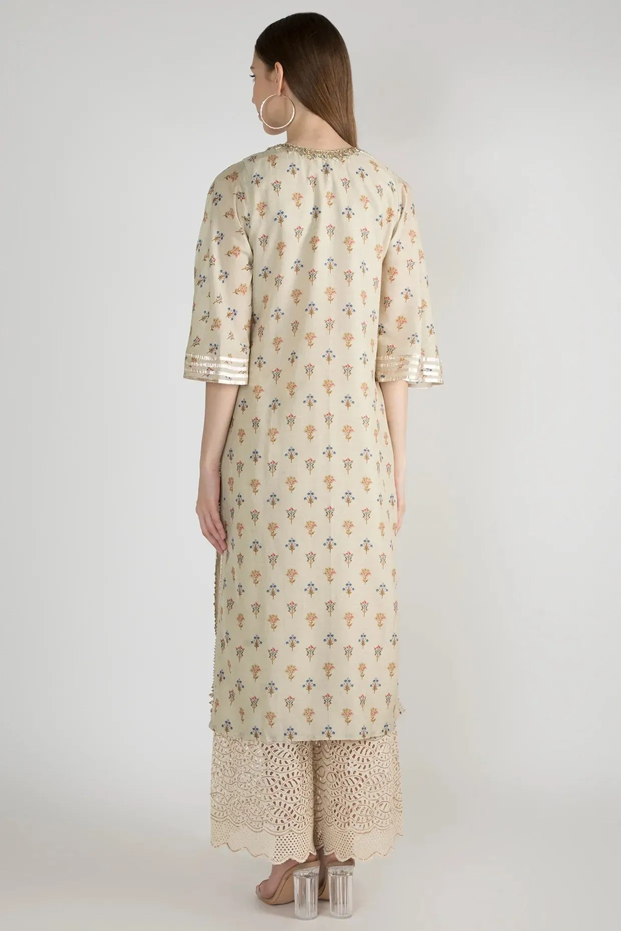 Mogra Beige Tunic