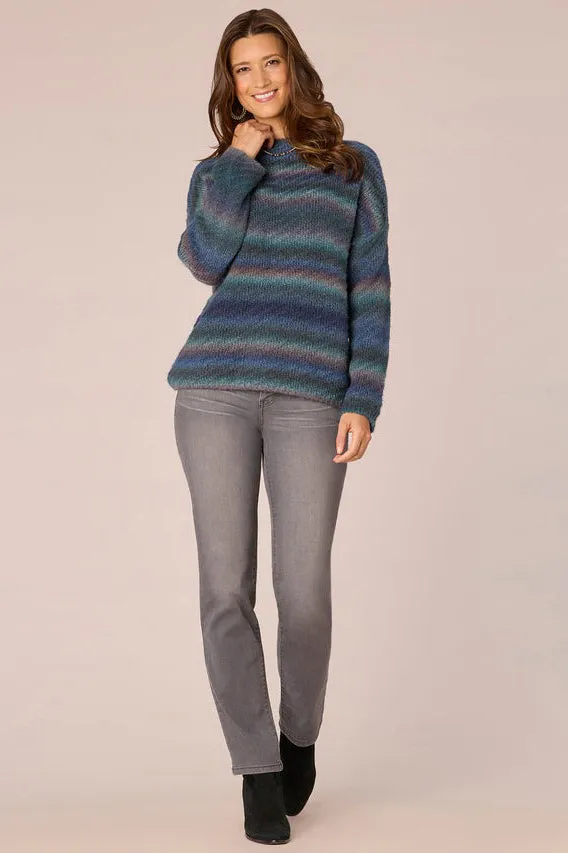 Ombre Stripe Sweater