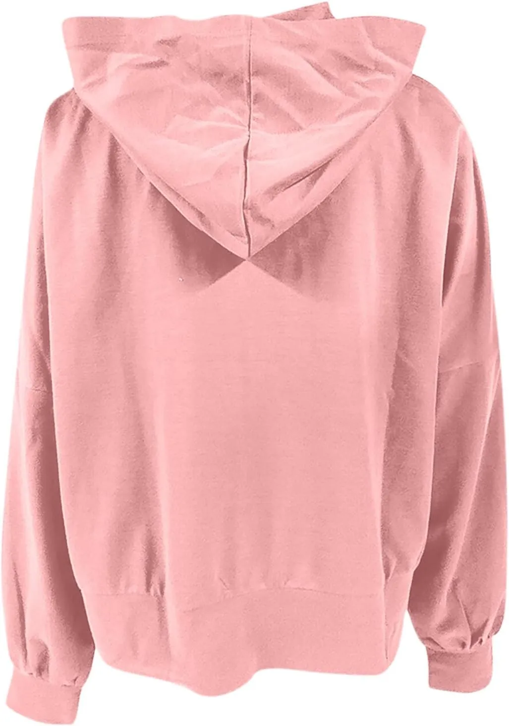 Oversized Hoodies for Women Split Side Hem Hooded Neck Sweatshirts Casual Long Sleeve Drop Shoulder Pullover Tops