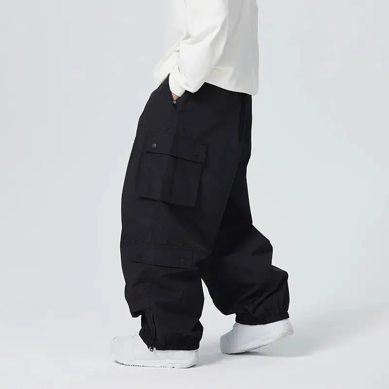 Oversized Snowboard Pants Couple Style Ski Wear
