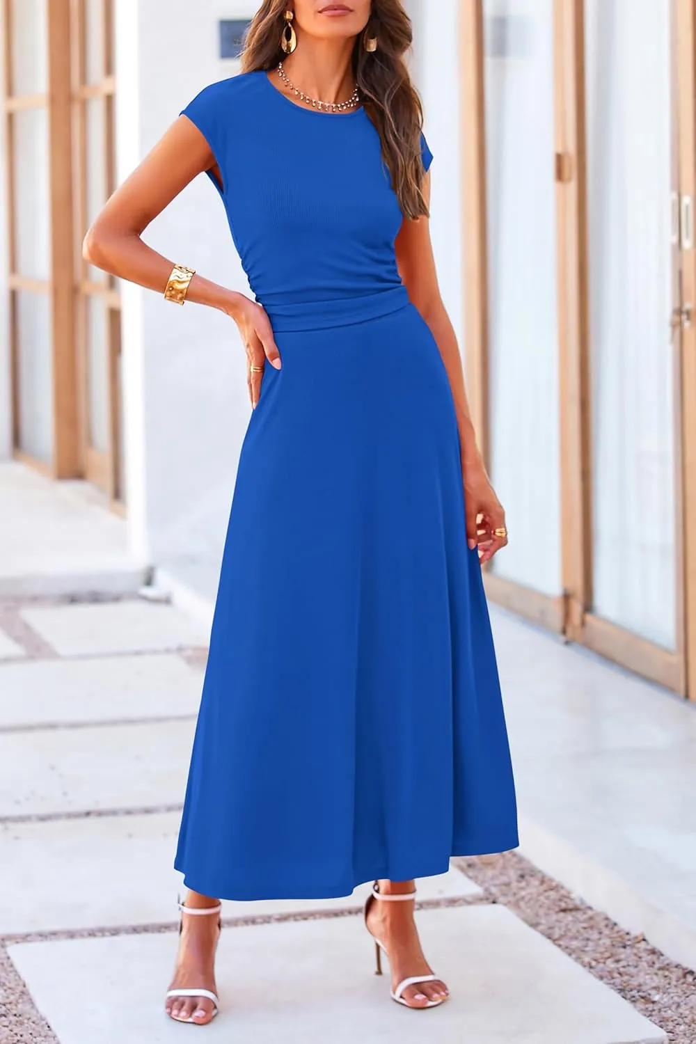 PRETTYGARDEN Summer Two Piece Skirt Set for Women 2025 Dressy Casual Knit Matching Travel Spring Vacation Lounge Outfits