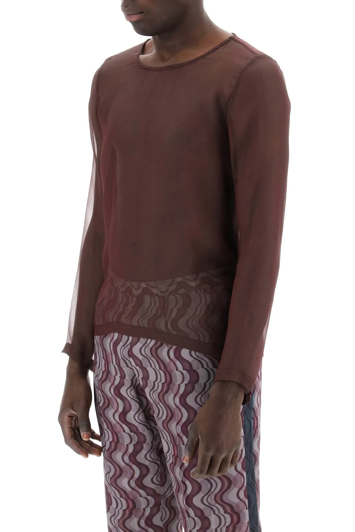 "shimmering chiffon call