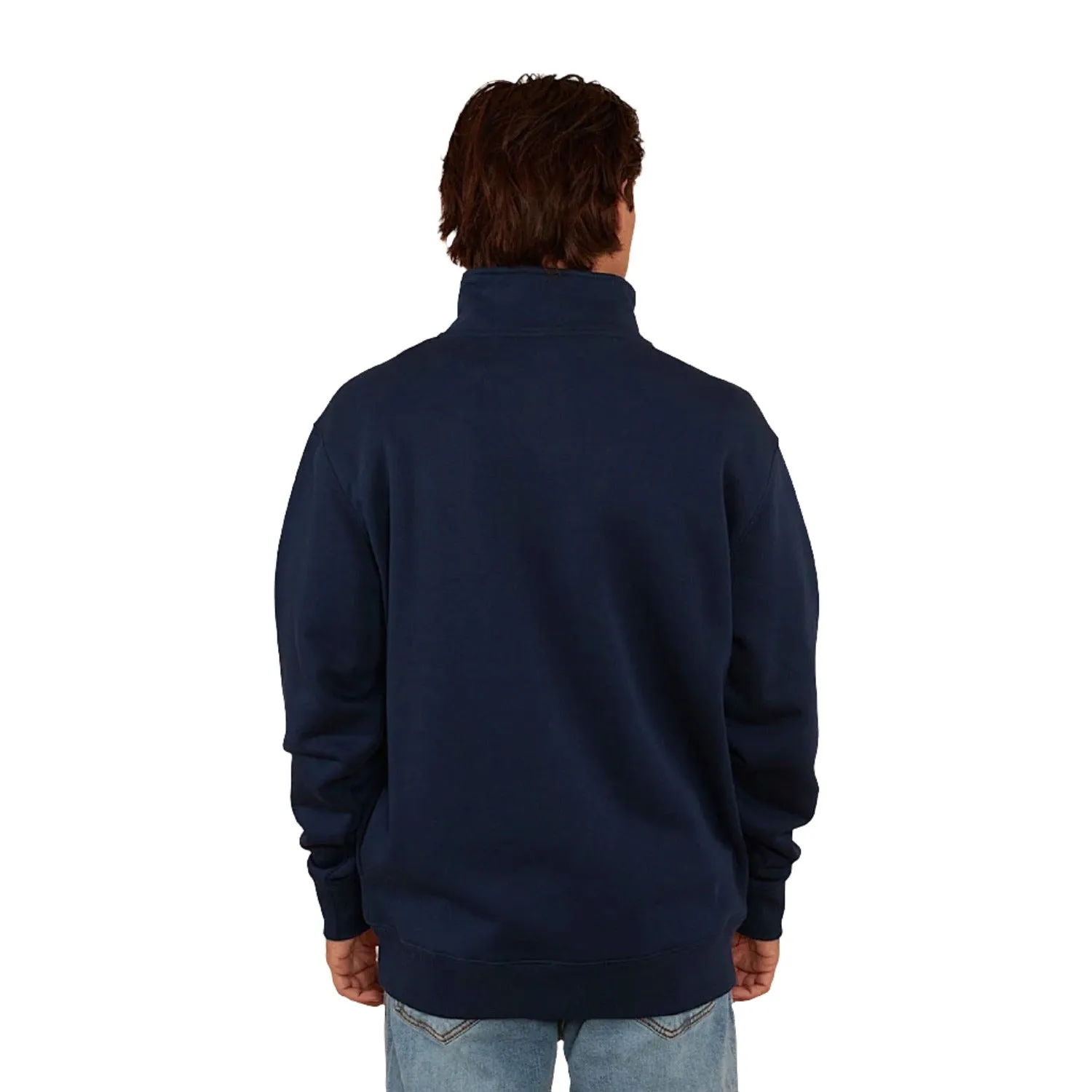 Ringers Western Strand Men's 1/4 Zip Crew - Navy