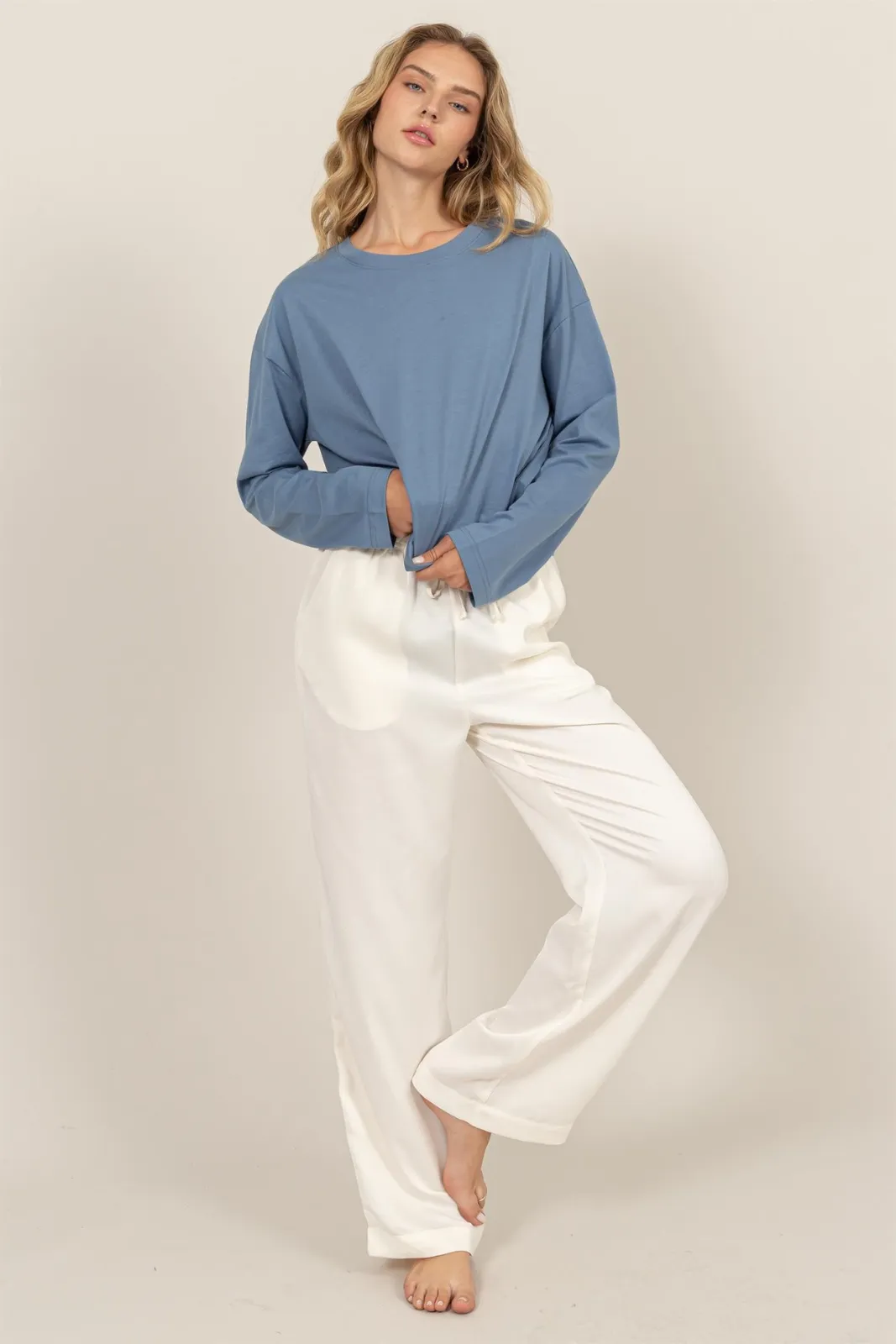 Rio Knit Long Sleeve Top