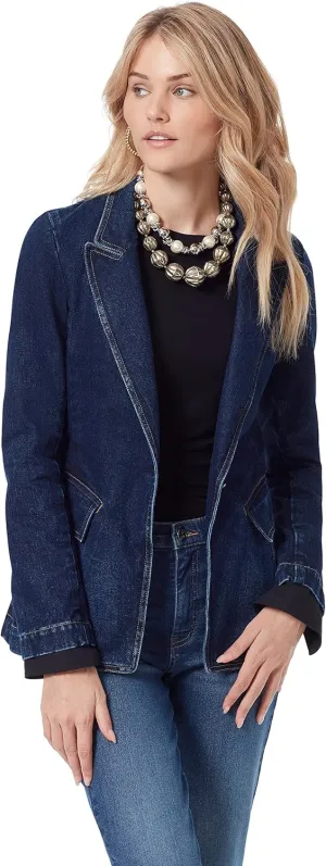 Sam Edelman Women's Margot Single Breasted Long Blazer