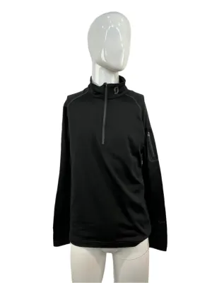 Scott Matte Out Bicep Zip Collared Long Sleeve