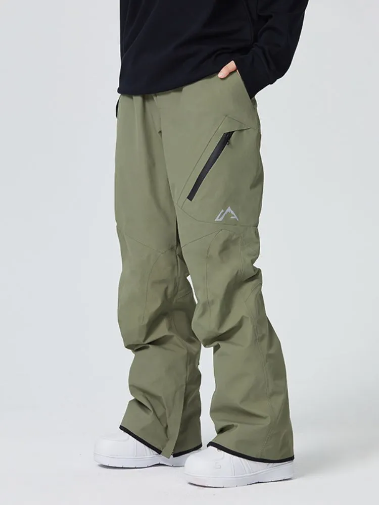 Searipe Diagonal Zipper Snow Pants - Women's