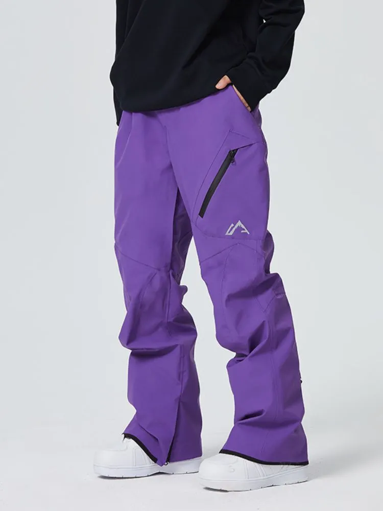 Searipe Diagonal Zipper Snow Pants - Women's
