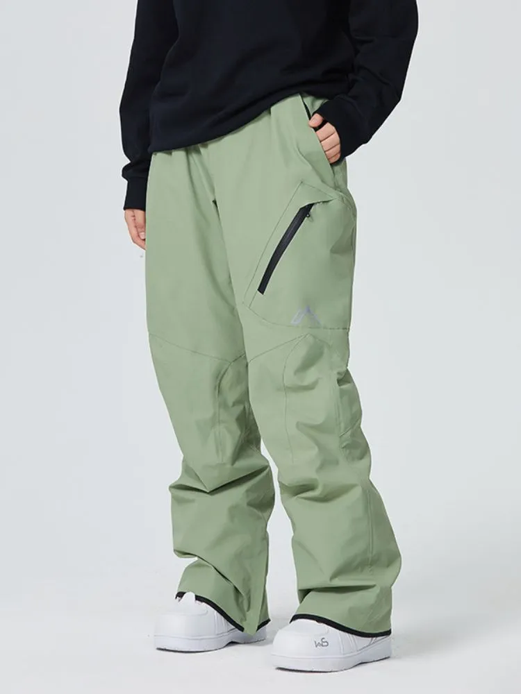 Searipe Diagonal Zipper Snow Pants - Women's