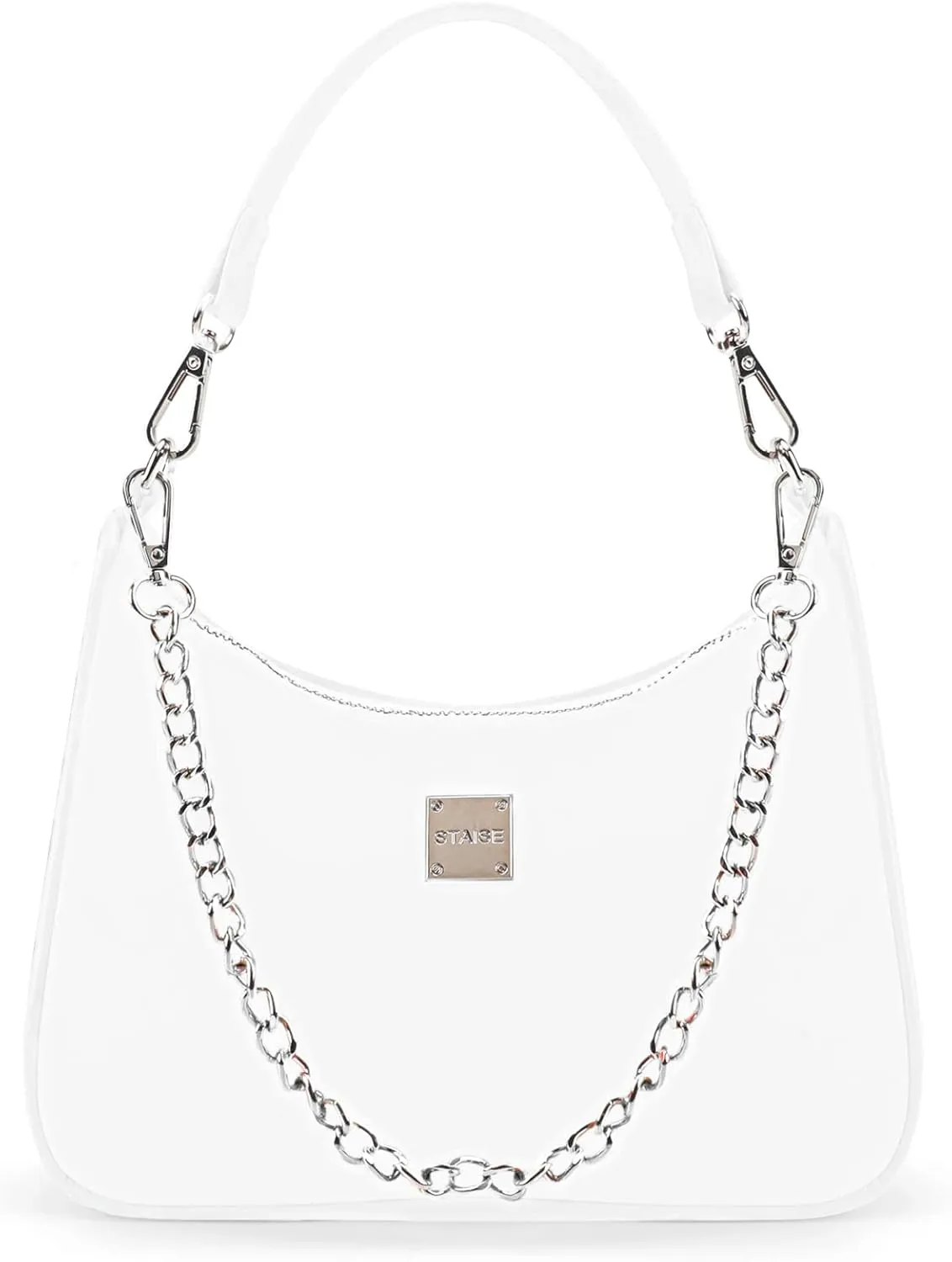 Shoulder Bags for Women, Trendy Crocodile Handbag Purses, Womens Leather Crossbody Bag with Adjustable Straps/Chain