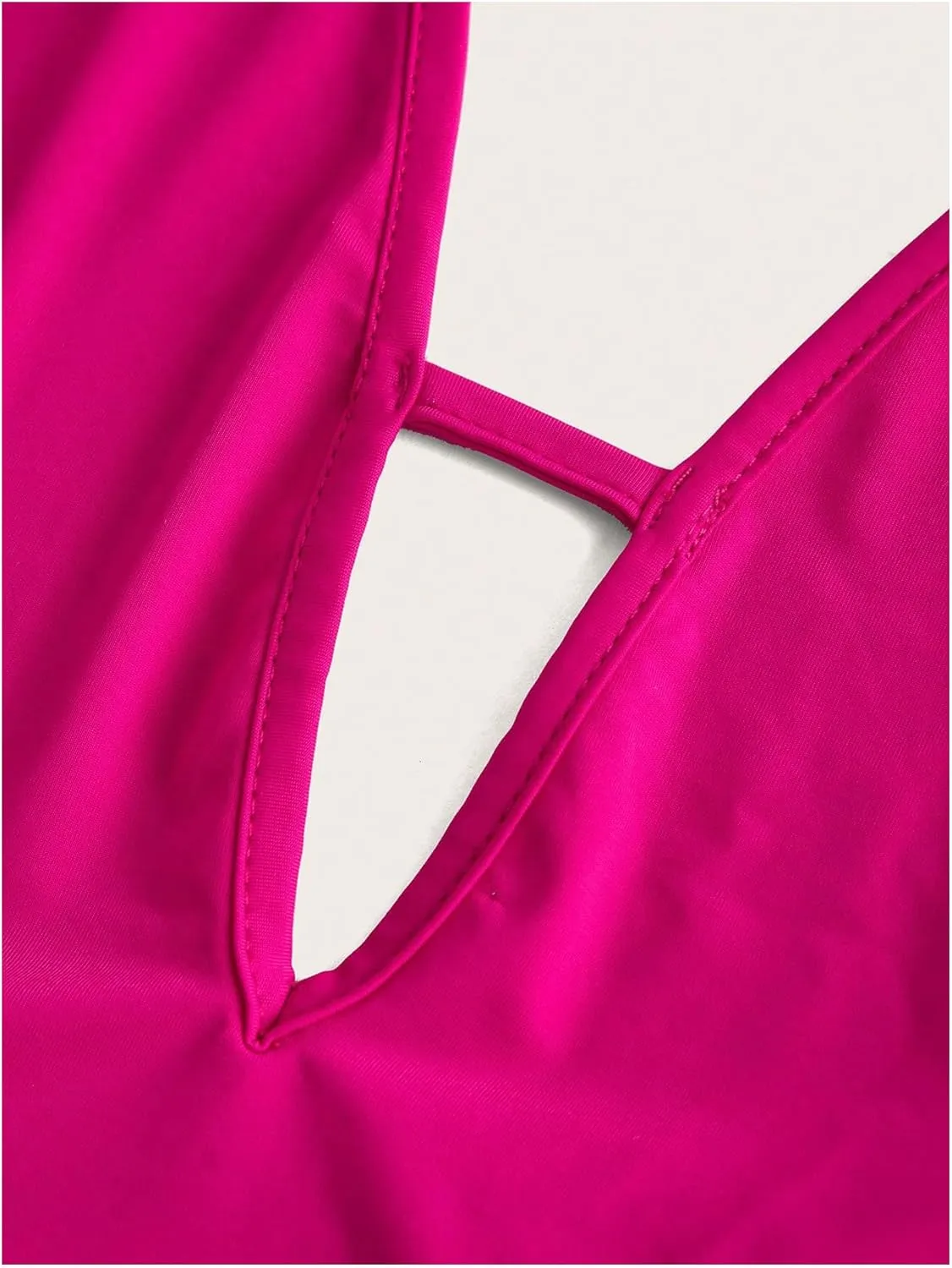 SOLY HUX Women's Halter Draped Front Tank Top Sexy Backless Going Out Crop Vest Tops