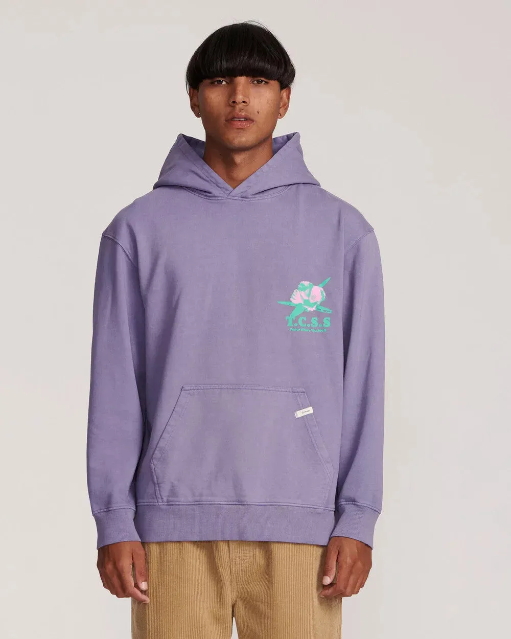 The Critical Slide Society Judd Hoodie in Blueberry