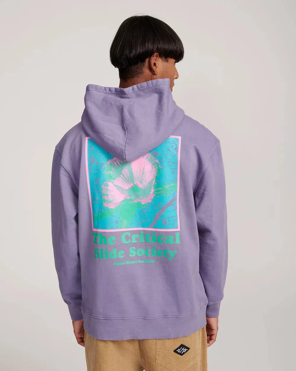The Critical Slide Society Judd Hoodie in Blueberry