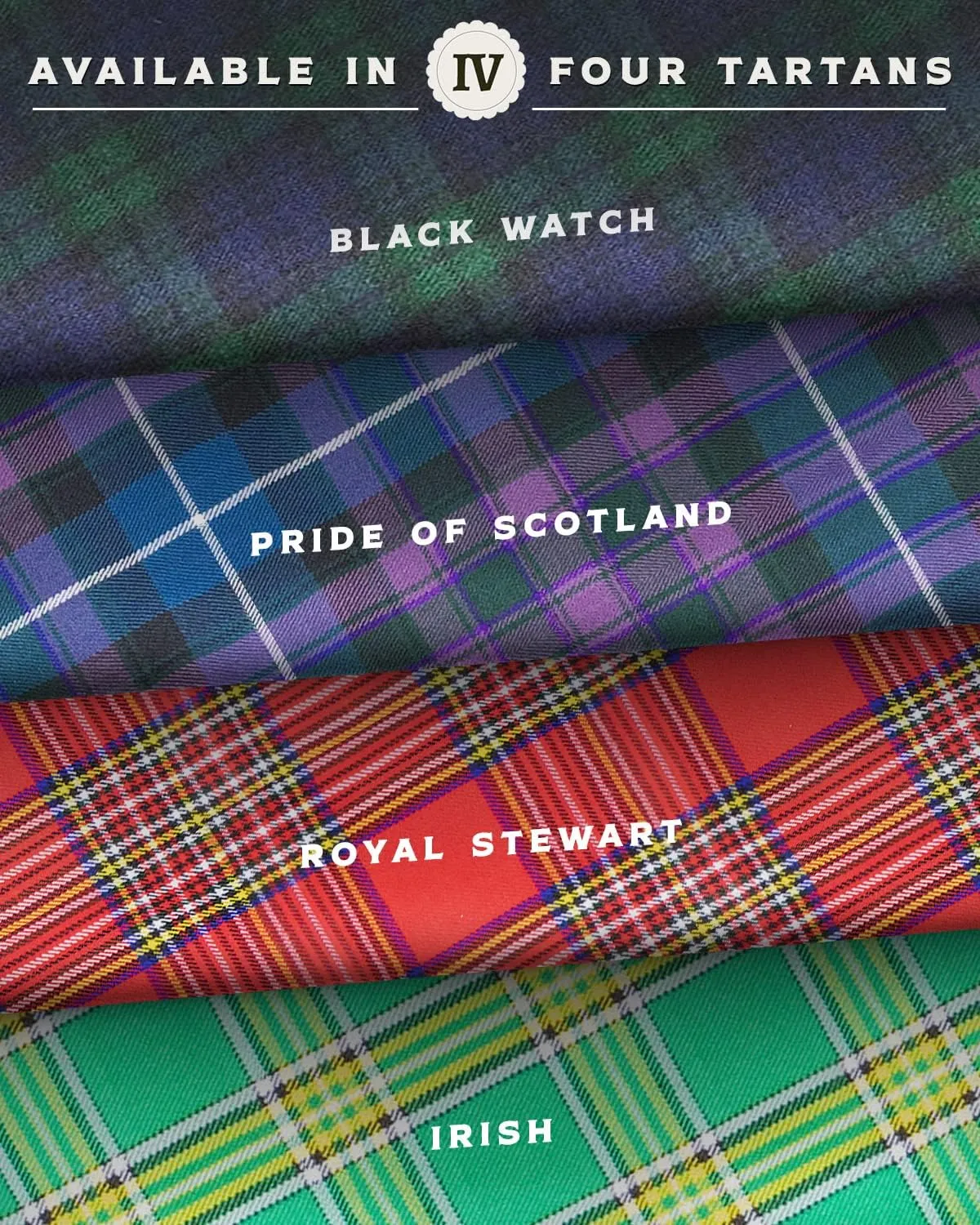 The Victoria Kilt for Women, 16" Pleated Skirt, Available in 4 Tartan Patterns