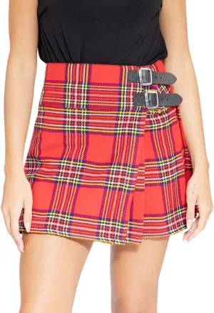 The Victoria Kilt for Women, 16" Pleated Skirt, Available in 4 Tartan Patterns