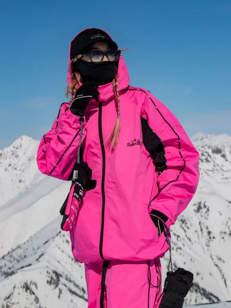 Tolasmik TK PRO  Printed Stitching Snow Pants - Women's
