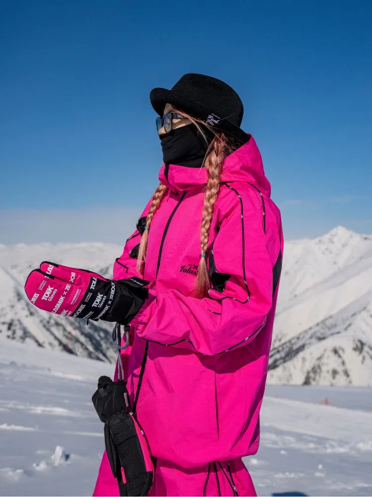 Tolasmik TK PRO  Printed Stitching Snow Pants - Women's