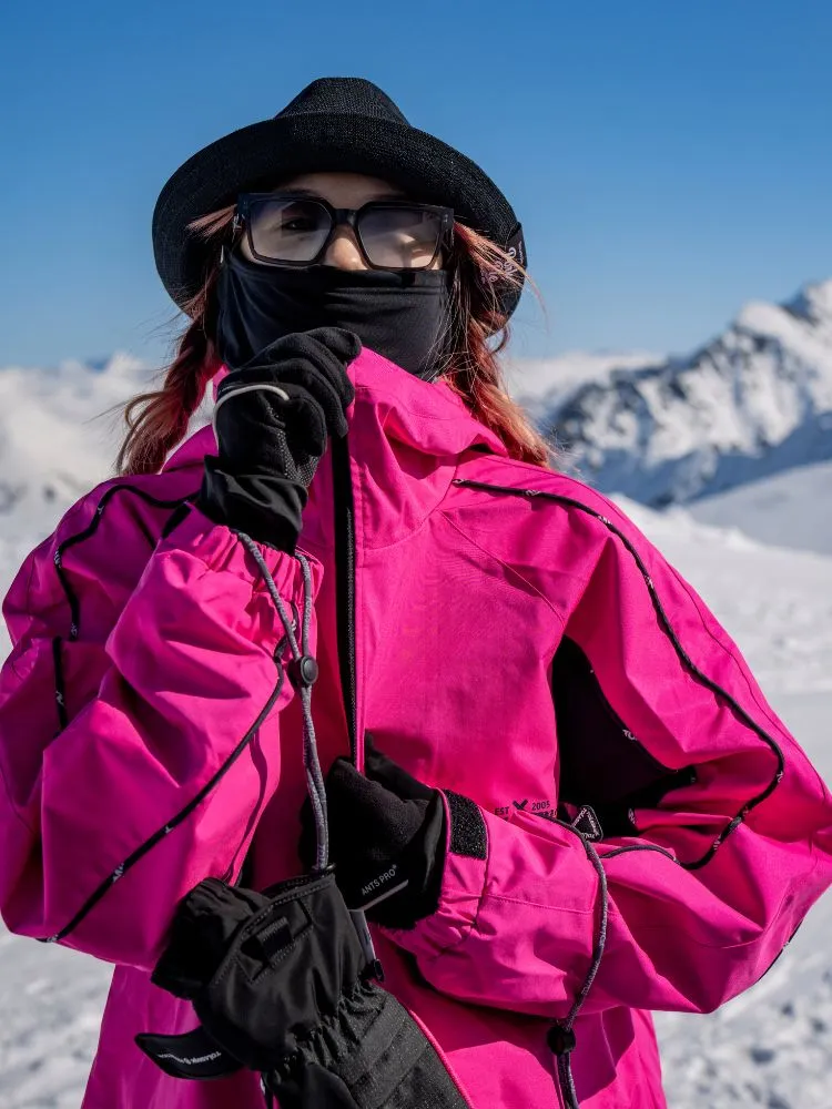 Tolasmik TK PRO  Printed Stitching Snow Pants - Women's