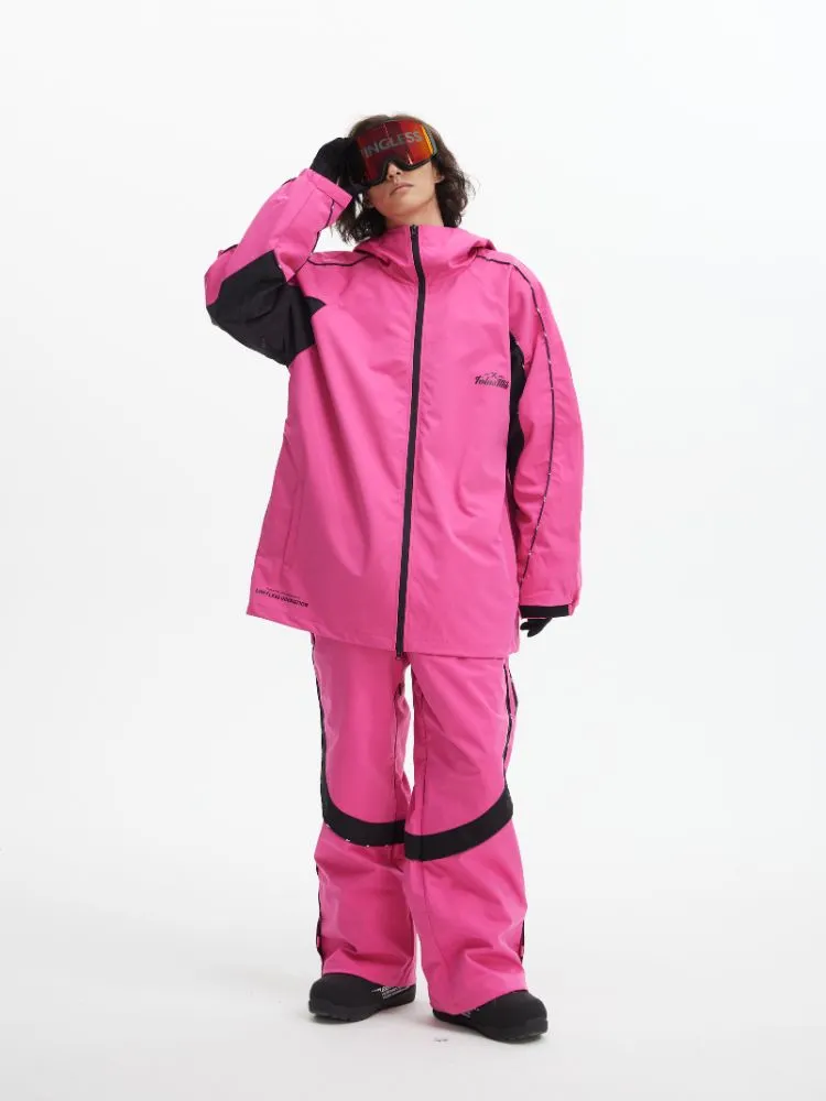 Tolasmik TK PRO  Printed Stitching Snow Pants - Women's