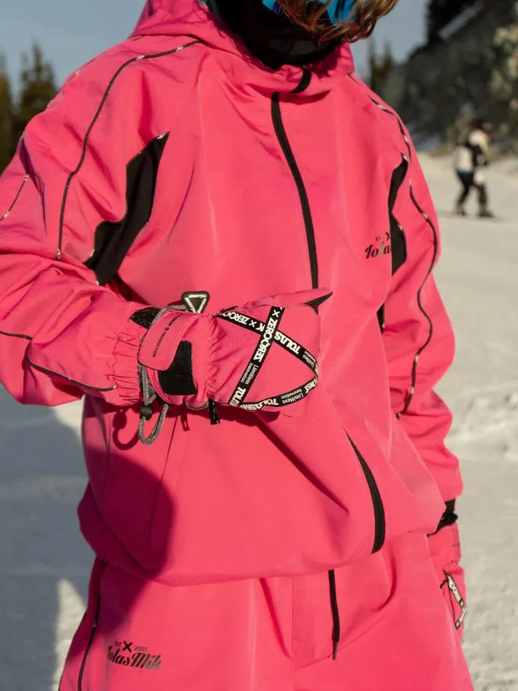Tolasmik TK PRO  Printed Stitching Snow Pants - Women's