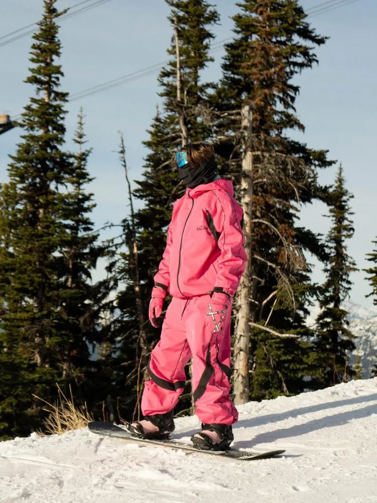 Tolasmik TK PRO  Printed Stitching Snow Pants - Women's
