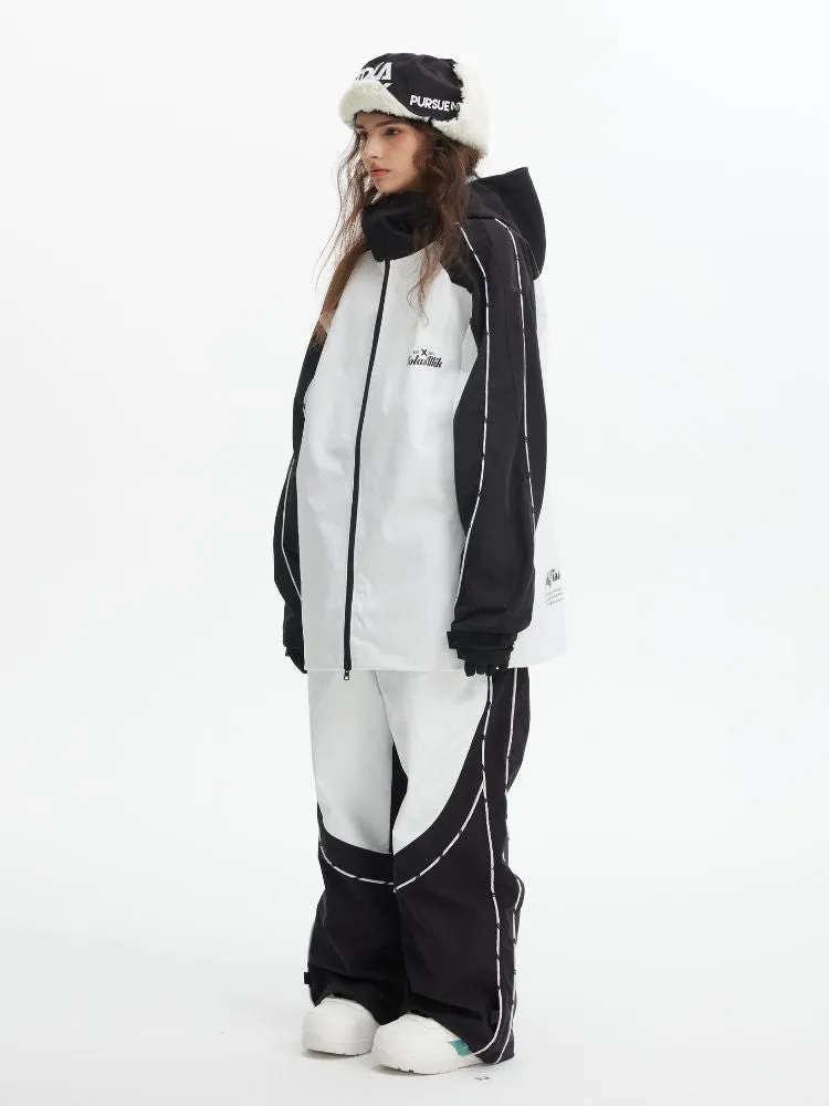 Tolasmik TK PRO  Printed Stitching Snow Pants - Women's