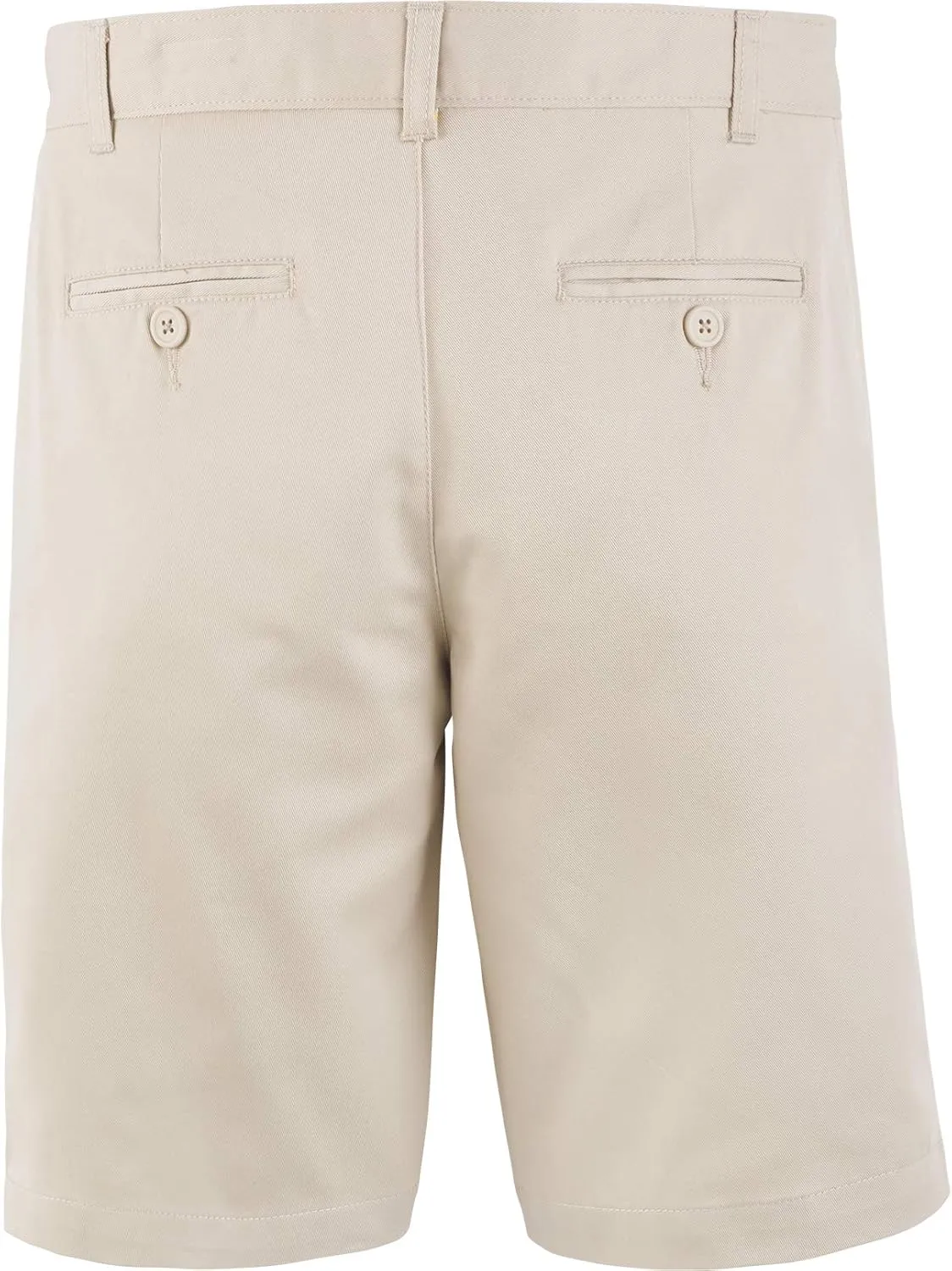 Tommy Hilfiger Boys' Flat Front Twill Blend Shorts School Uniform Clothes For Little Or Big with Husky and Slim Sizes