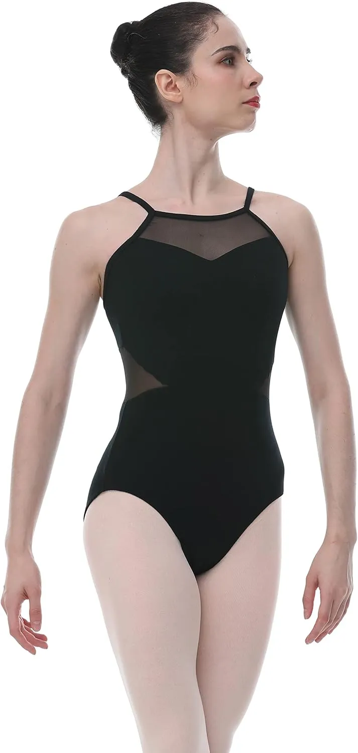 Triangular Mesh Back Camisole Letotard 03D0219