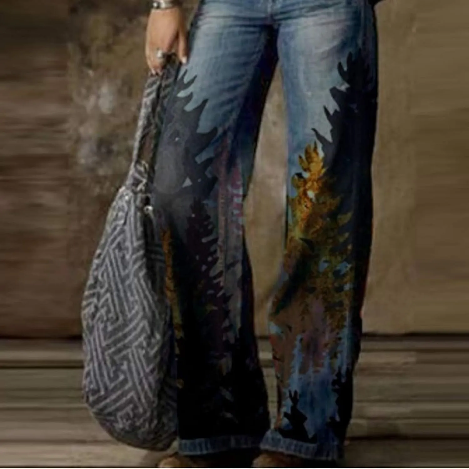 Women Baggy Jeans Y2K Aesthetic High Waisted Wide Leg Pants 90S Vintage Streetwear Fashion Casual Loose Trousers