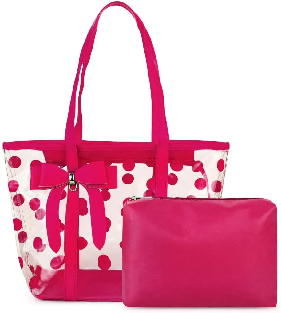 Women's Clear Tote Bags Multi-Use Shoulder bag Handbag Beach bag Shopping Bag