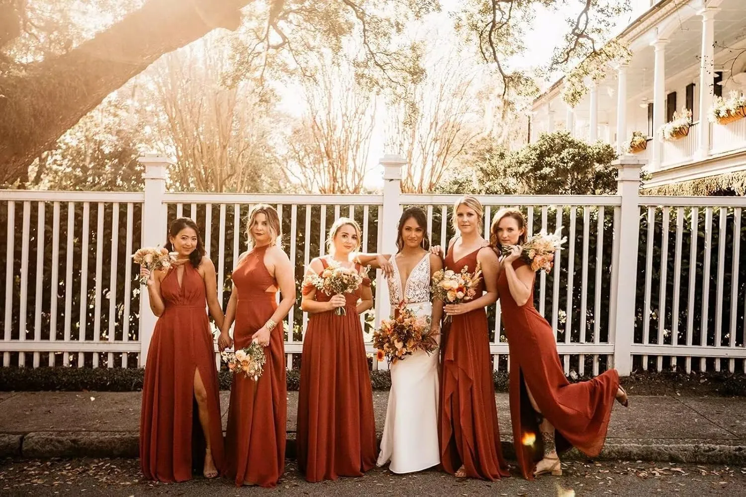 Women's Cold Shoulder Bridesmaid Dresses 2025 with Silt Chiffon Pleated Formal Evening Dress PU140
