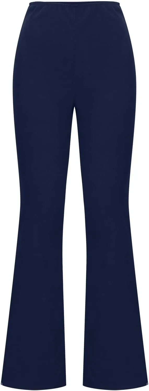 Women's High Waist Flare Pants Casual Comfy Business Work Pants High Waisted Lounge Trousers with Pockets