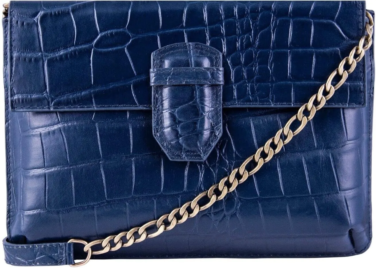 Womens Leather Clutch Cross Body Shoulder Printed Cowhide Bag