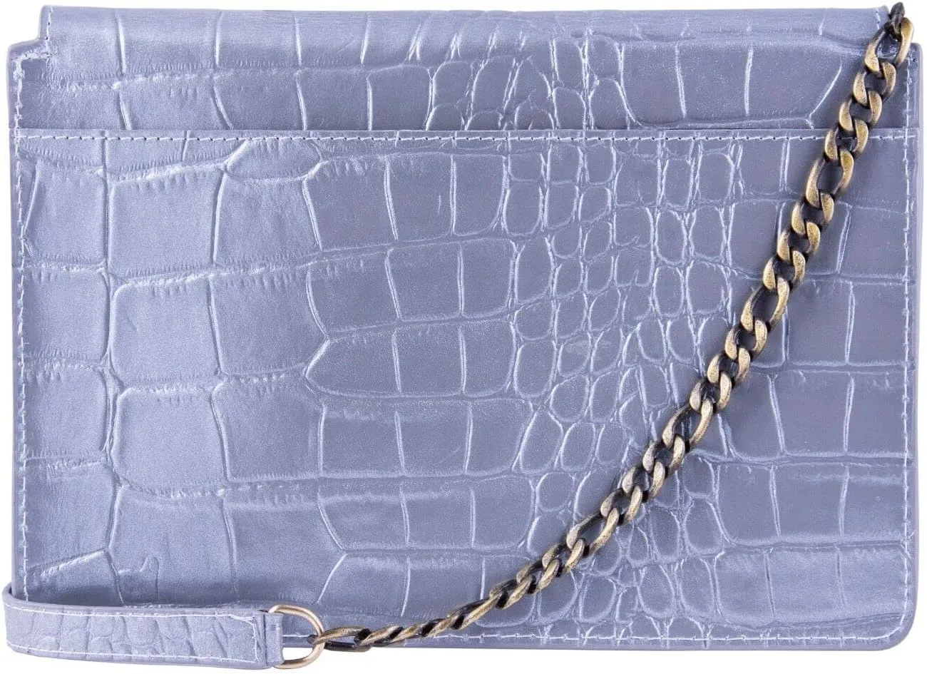 Womens Leather Clutch Cross Body Shoulder Printed Cowhide Bag
