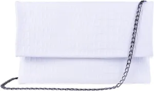Womens Leather Clutch Shoulder Cross Body Printed Cowhide Bag