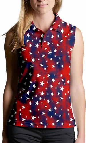 Womens Sleeveless Golf Shirt Quick Dry Athletic Tank Tops Ladies Casual Summer Golf Wear