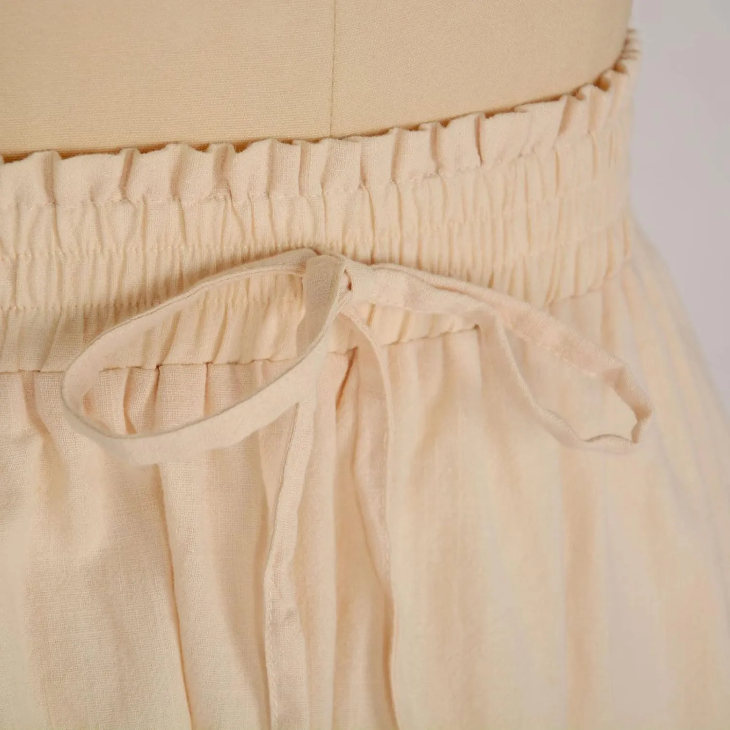 Women's Solid Color Maxi Skirt Summer Casual Cotton Linen Front Slit Long Skirt Button Up Beach Skirts